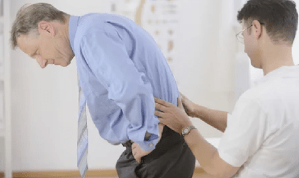 Possible complications of osteochondrose of cervix